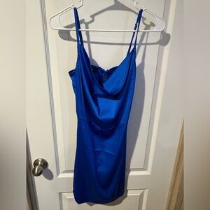 Parisian Works  Royal Blue Dress